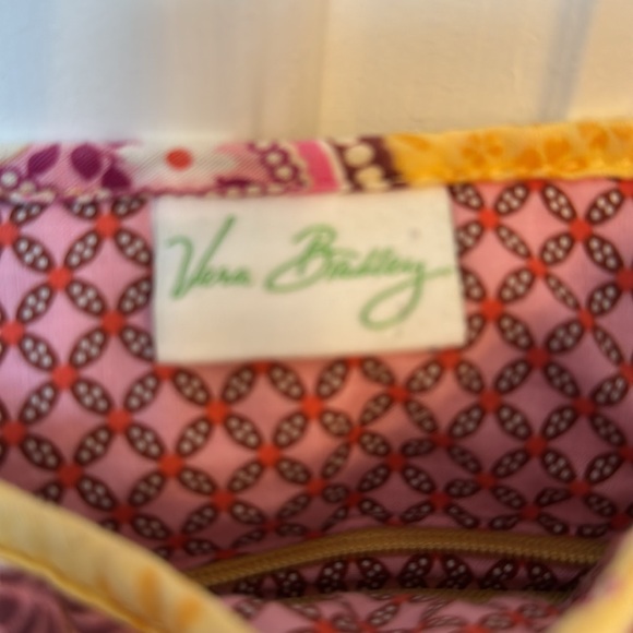 Vera Bradley Pink and Yellow Floral Crossbody Bag - Picture 5 of 8